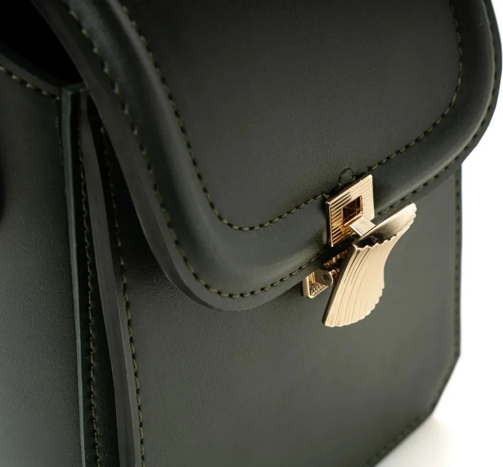 Çantë crossbody, ngjyrë e gjelbër e errët, Vince Camuto, Lagoon - 5