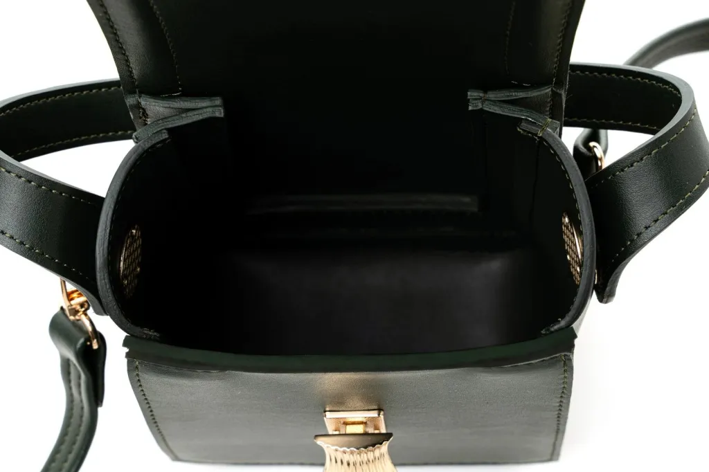 Çantë crossbody, ngjyrë e gjelbër e errët, Vince Camuto, Lagoon - 6