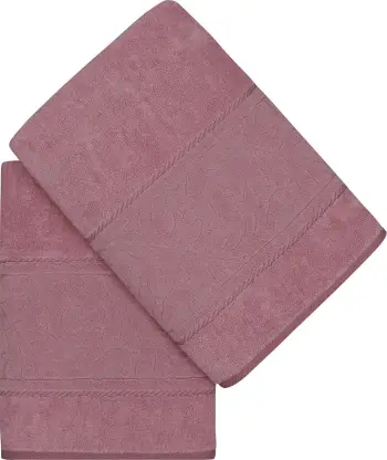 Set peshqirësh për banjo (2 copë), Mijölnir, Mayra, ngjyrë rozë