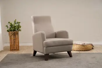 Karrige një vendëshe Fly Left, bezhë, Atelier del Sofa