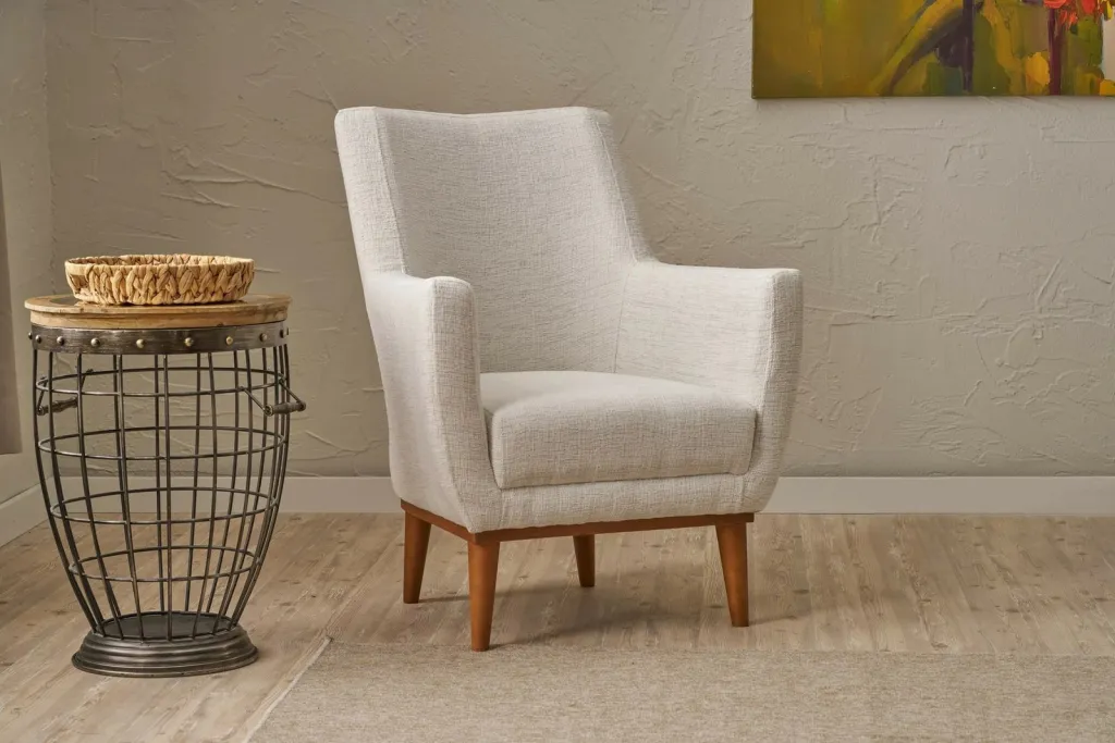 Karrige Wing Atelier del Sofa, Gonca, krem v2 - 2