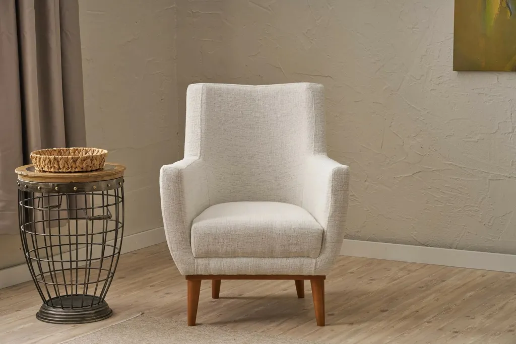 Karrige Wing Atelier del Sofa, Gonca, krem v2 - 3