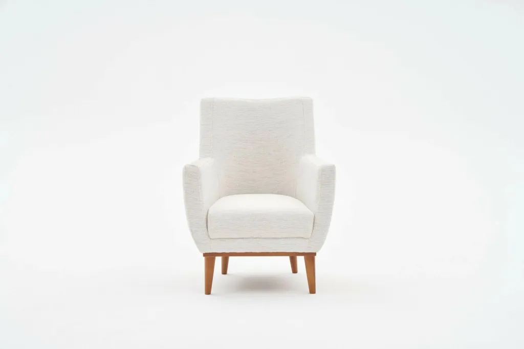 Karrige Wing Atelier del Sofa, Gonca, krem v2 - 5