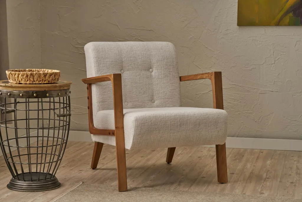 Karrige Wing Atelier del Sofa, Kemer, krem v2 - 2