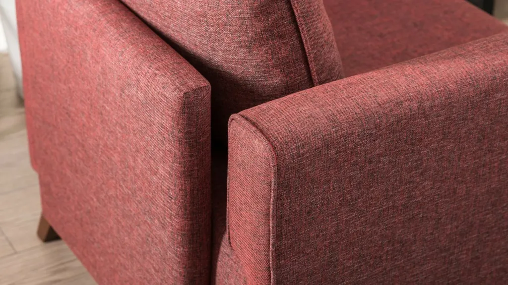 Fotel një vendësh Atelier del Sofa, Bella, ngjyrë e kuqe e errët - 6