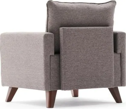 Fotel një vendësh, ngjyrë kafe, Bella Armchair - 7