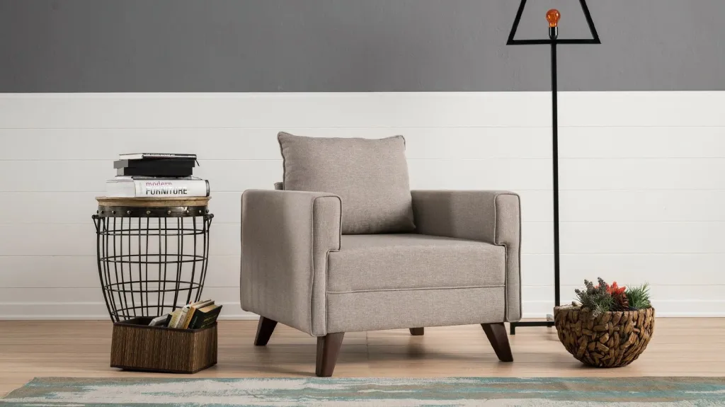 Fotel një vendësh Atelier del Sofa, Bella, krem - 2
