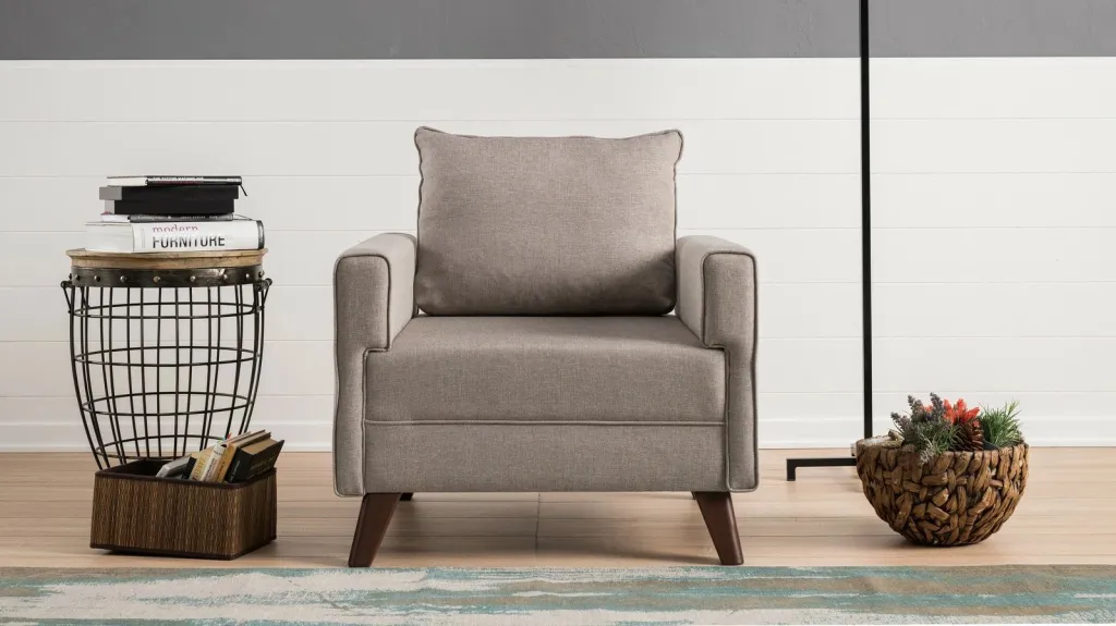 Fotel një vendësh Atelier del Sofa, Bella, krem - 5