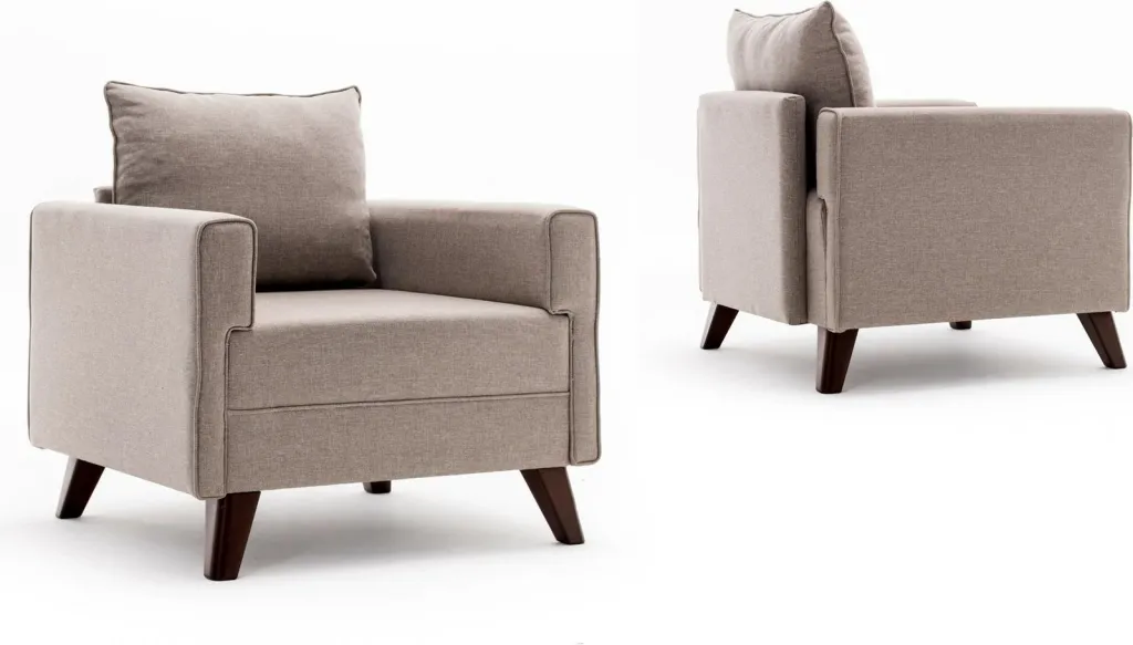 Fotel një vendësh Atelier del Sofa, Bella, krem - 9