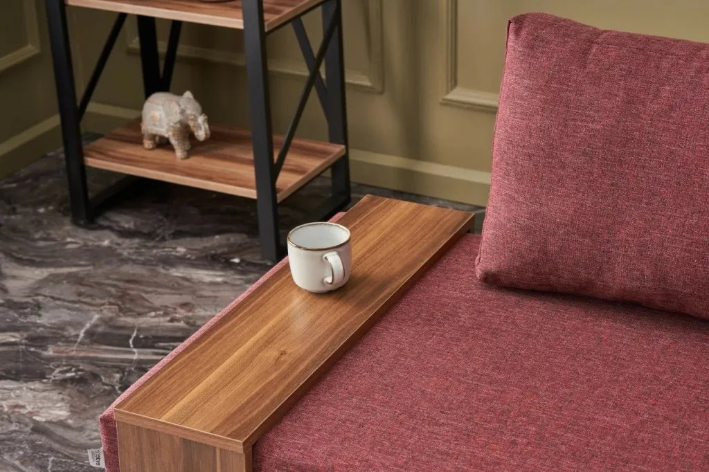 Karrige një vendëshe Fly Right, ngjyrë e kuqe e errët (claret red), Atelier del Sofa - 4