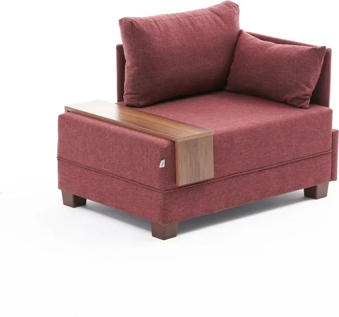 Karrige një vendëshe Fly Right, ngjyrë e kuqe e errët (claret red), Atelier del Sofa - 7