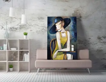 Pikturë dekorative në kanavacë, shumëngjyrëshe, Wallity WY168, 50x70cm