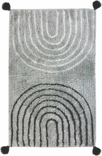 Tapet banje Mijölnir, Clara, ngjyrë gri, 60x100cm