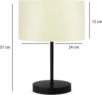 Llambë tavoline Opviq, krem, AYD-2849 2