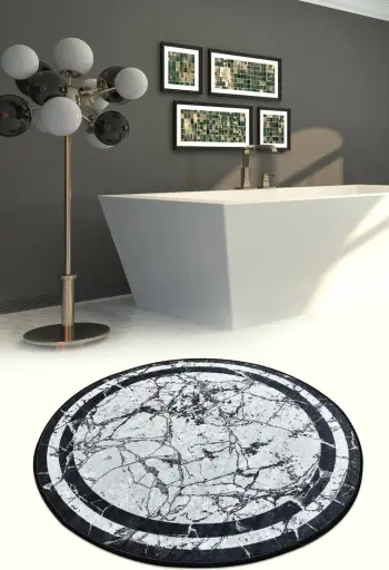 Tapet banje Mijölnir, dizajn mermeri, 140cm