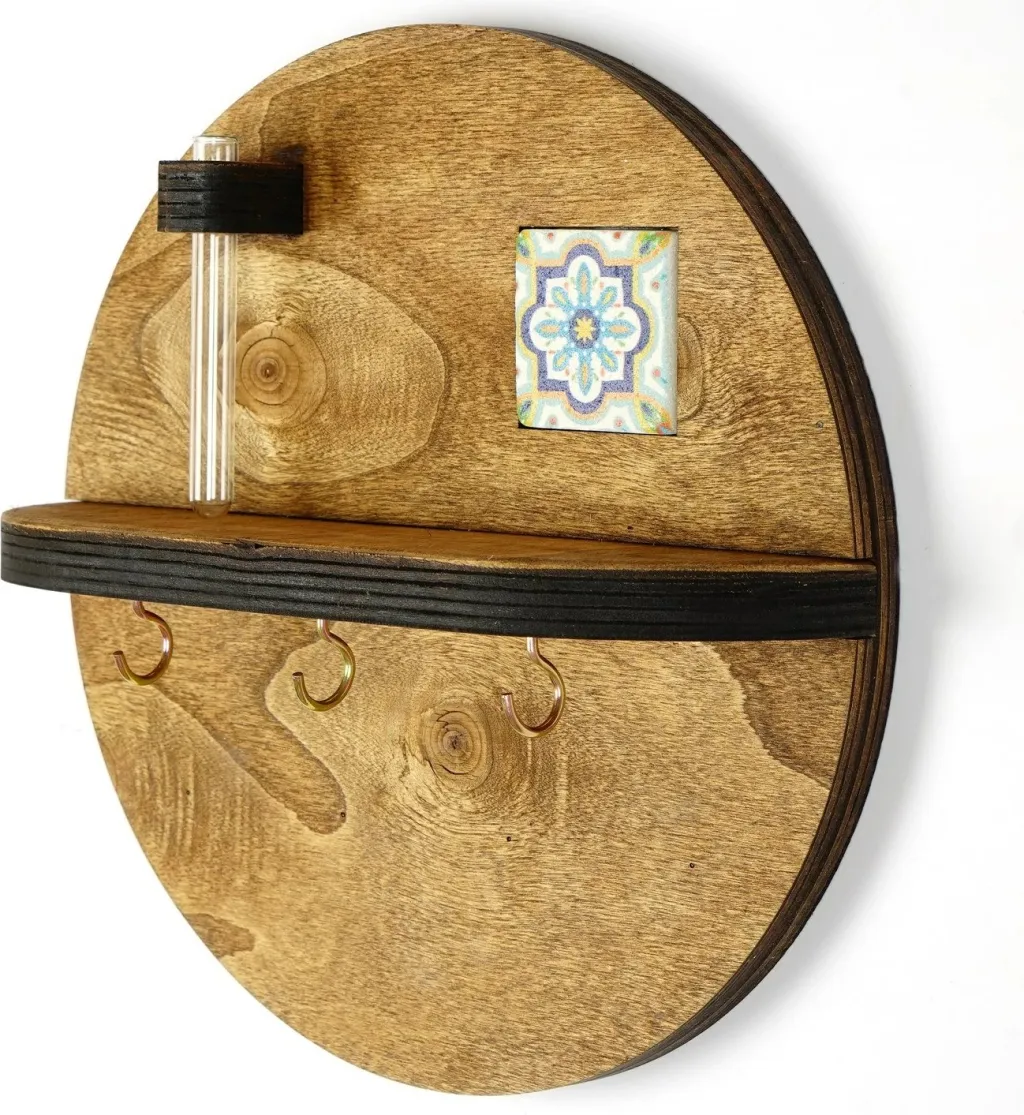 Raft muri Wallity, ngjyrë arre, LAZ172 - 6
