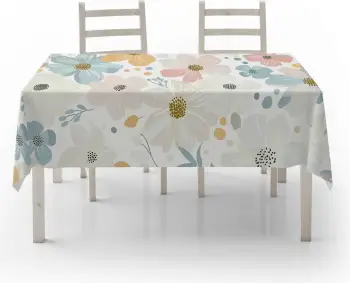 Mbulesë tavoline Hermia, Asr-tblclt25, 140x220cm, shumëngjyrëshe