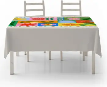 Mbulesë tavoline Hermia, Asr-tblclt25-23, 140x220 cm