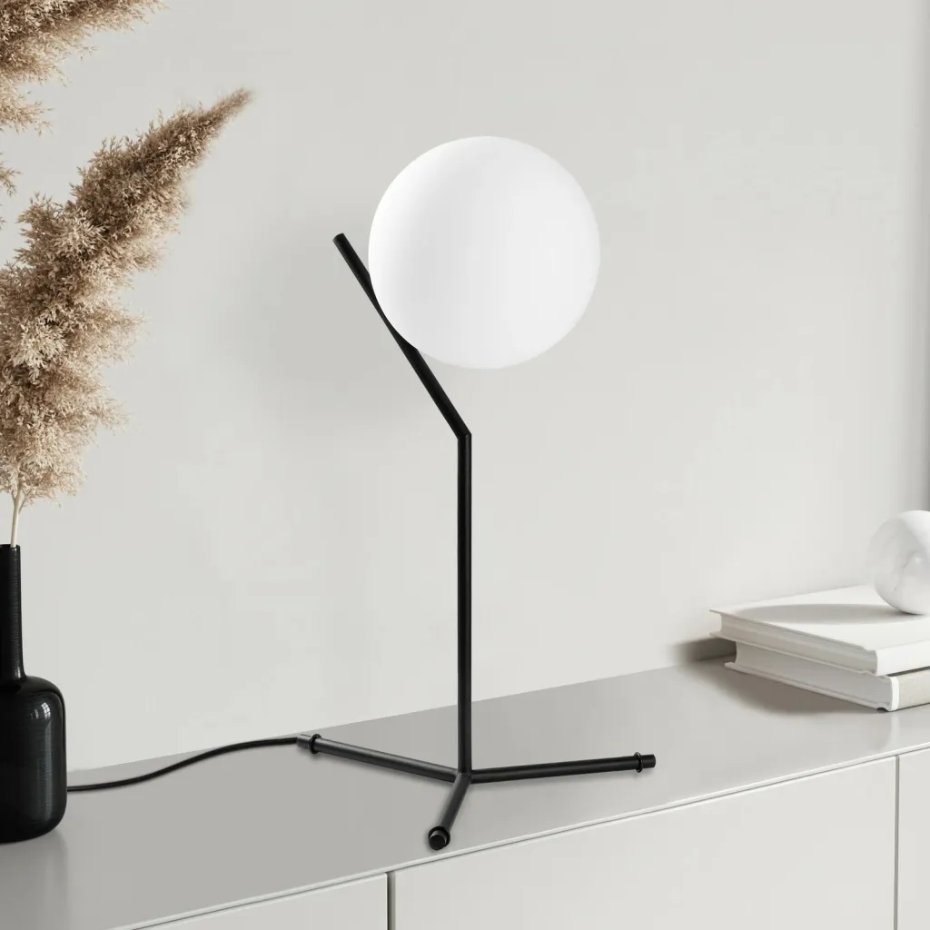 Llambë tavoline Opviq, Luminar - 14160, ngjyrë e zezë - 2