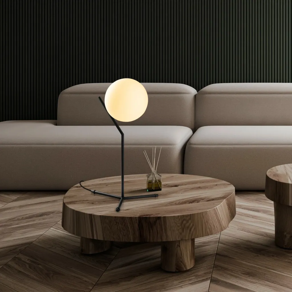 Llambë tavoline Opviq, Luminar - 14160, ngjyrë e zezë - 4