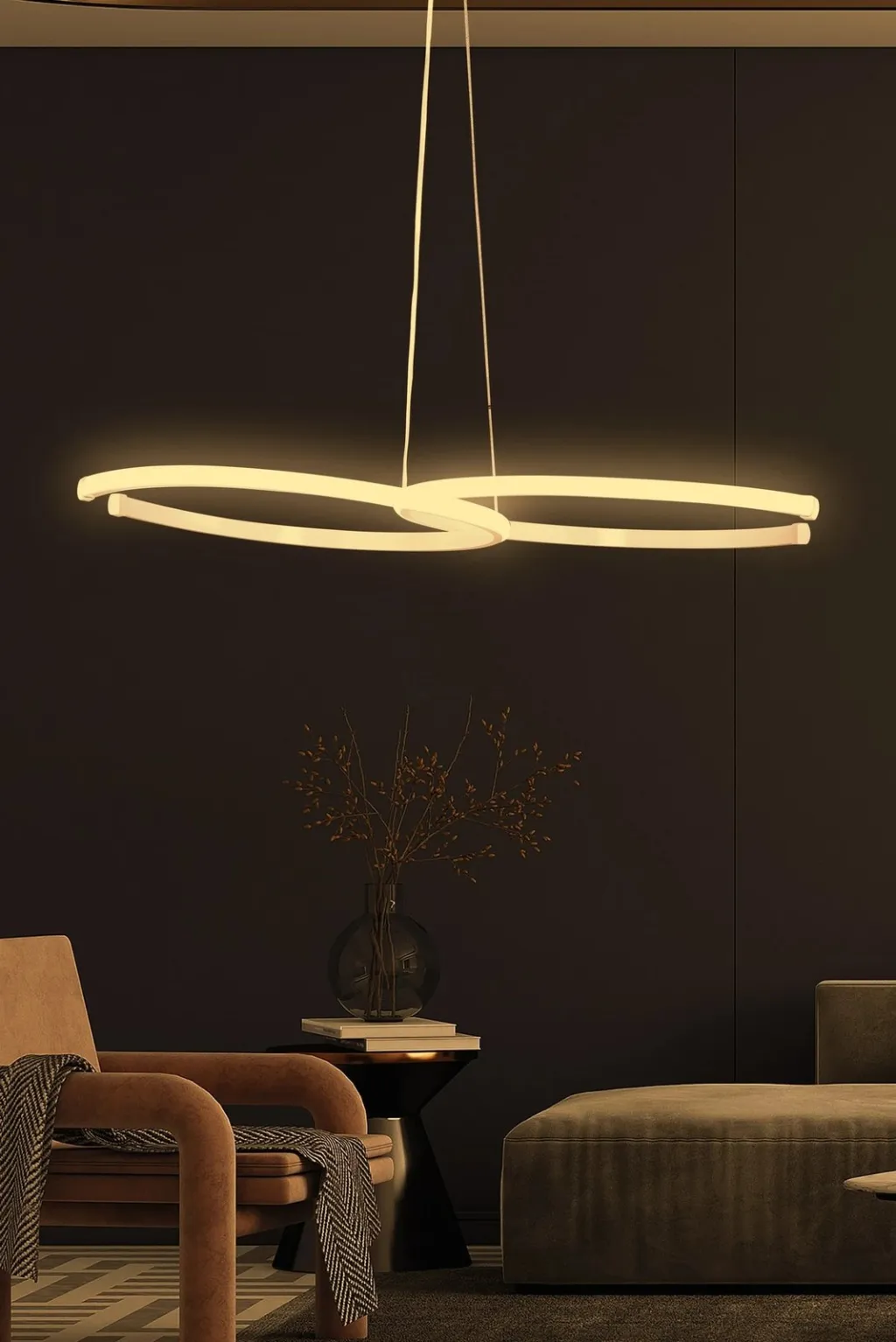 Llambë tavani Opviq Carinae, ngjyrë e bardhë, dritë e bardhë - 3