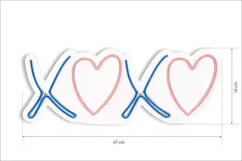 Dritë dekorative LED, plastikë, York, rozë dhe kaltër