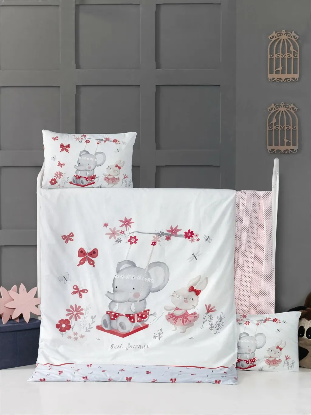 Set mbulesë për batanije për bebe Ranforce, L'essentiel, Swing - 1
