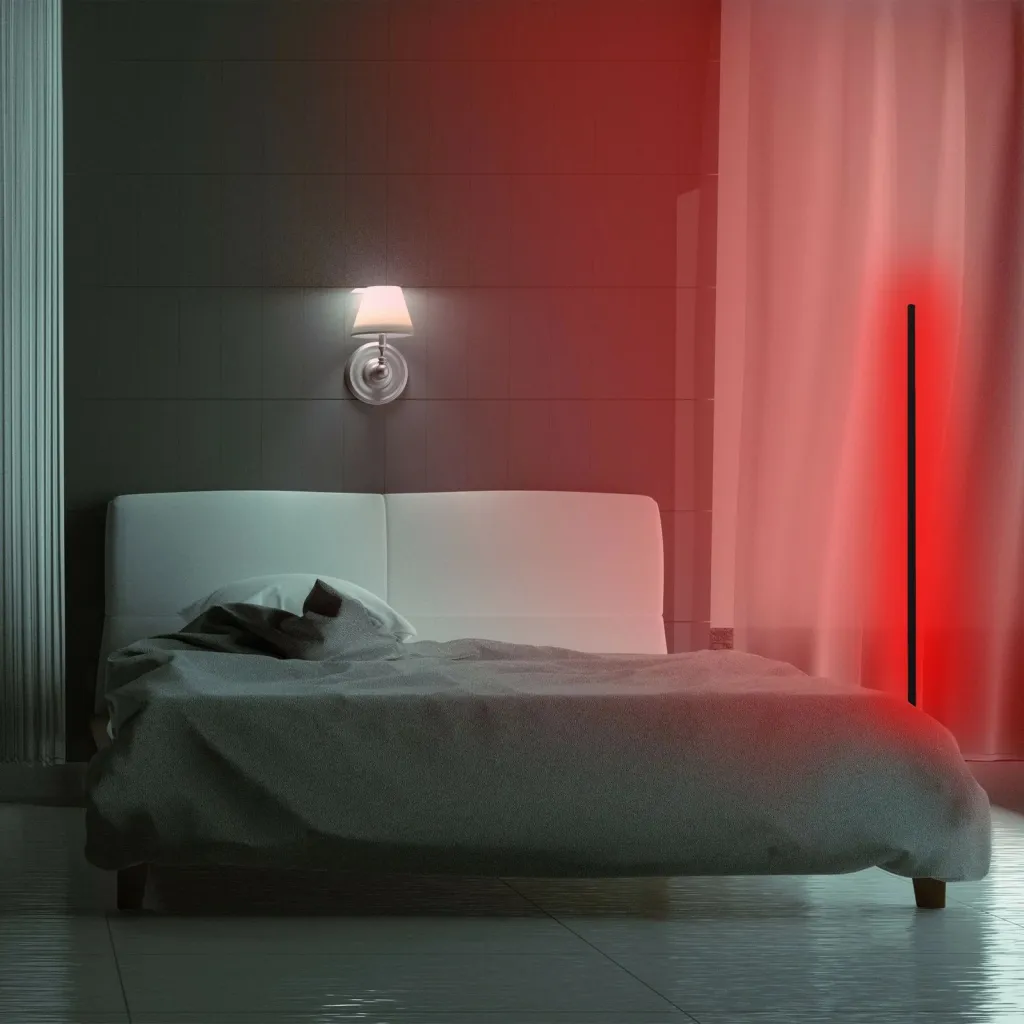 Llambë dyshemeje Opviq, Lumos, e kuqe - 5