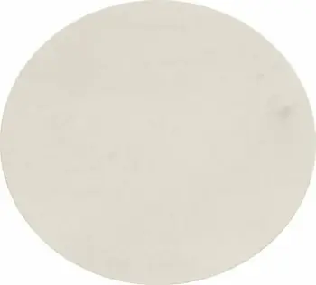 Qilim ovale, i bardhë, Conceptum Hypnose, 150 cm, plush