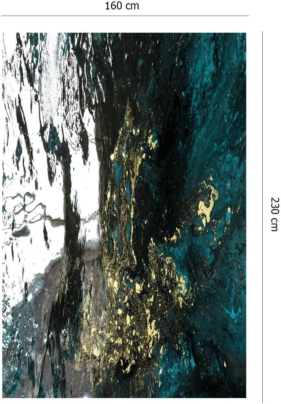 Qilim Conceptum Hypnose, shumëngjyrësh, 160x230cm, Exfab264 - 7