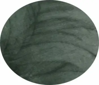 Qilim ovale, plush, ngjyrë gri e errët, 150 cm