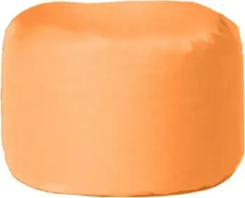 Puf kopshti katror, portokalli, Atelier del Sofa