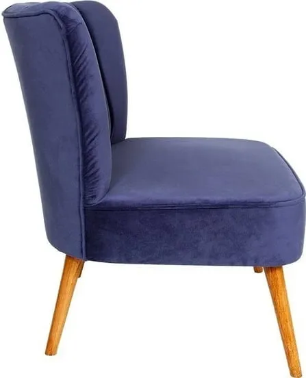 Karrige Wing Atelier del Sofa, Moon River, ngjyrë kaltër e errët - 2
