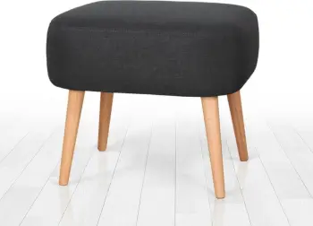 Puf Atelier del Sofa, ngjyrë gri e errët, Parrot