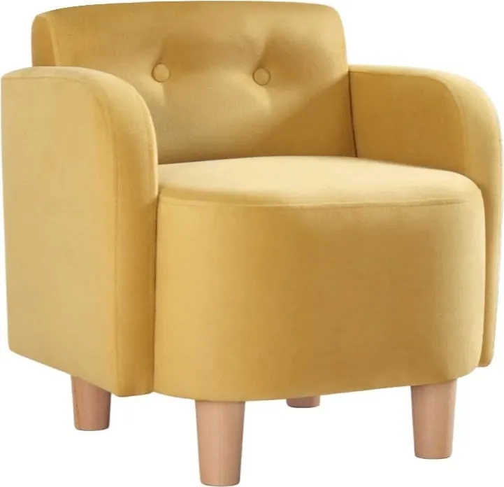 Karrige për fëmijë, model Wing, Atelier del Sofa, Volie, e verdhë - 1