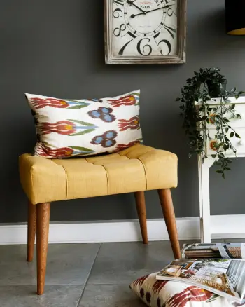 Puf Atelier del Sofa, ngjyrë e verdhë, Parrot