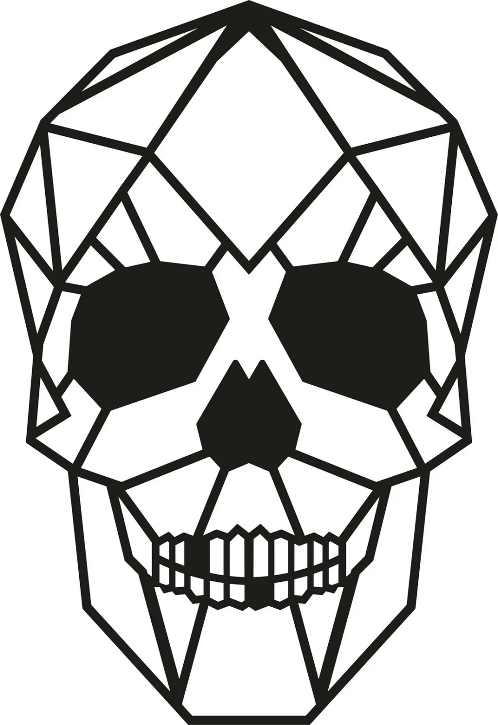 Aksesor muri dekorativ prej metali, kafkë, Wallity - 3