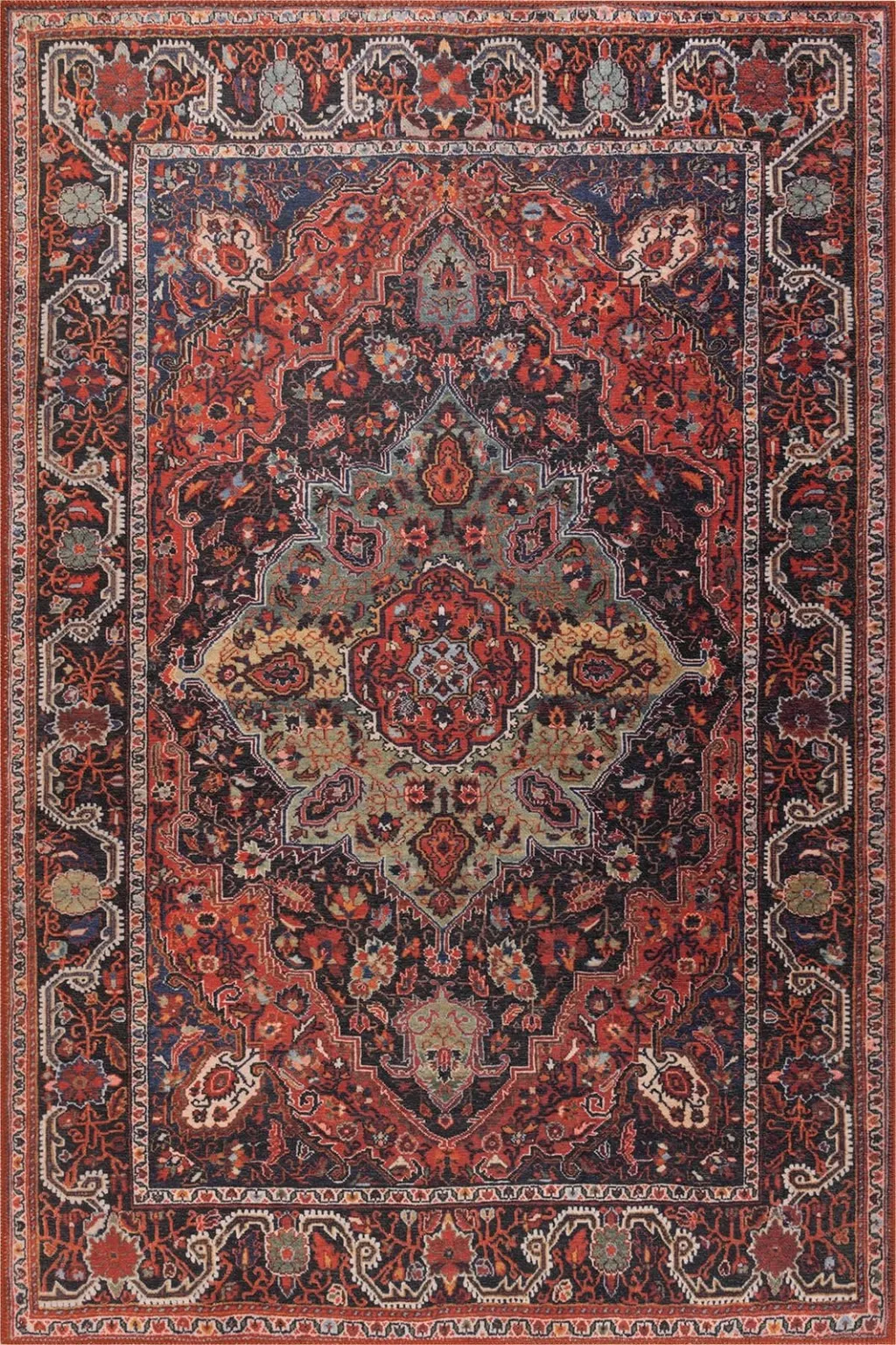Qilim (210 x 310) Conceptum Hypnose, Folk Chenille, shumëngjyrësh BA 07 - 3