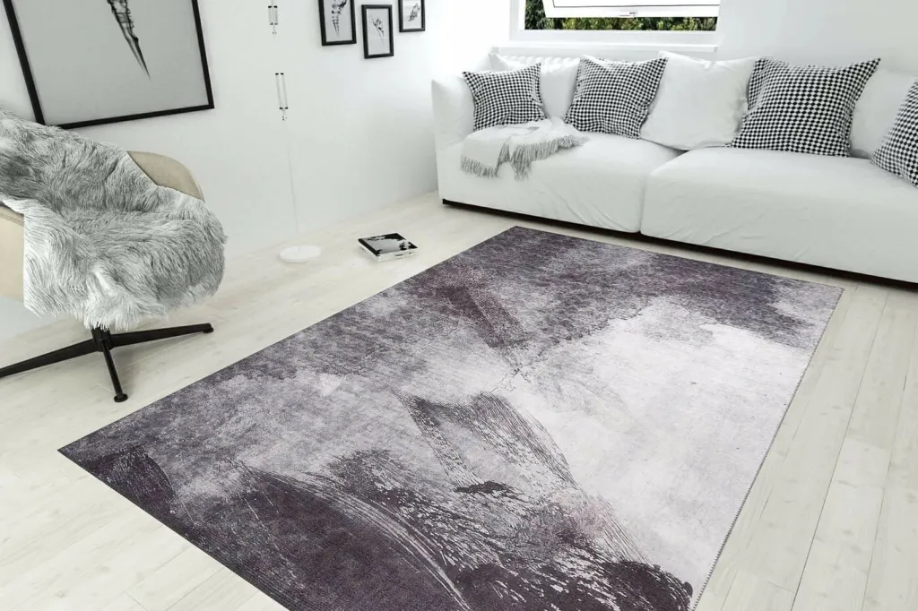 Qilim (210 x 310) Conceptum Hypnose, Funk Chenille - e zezë AL 196 - 2