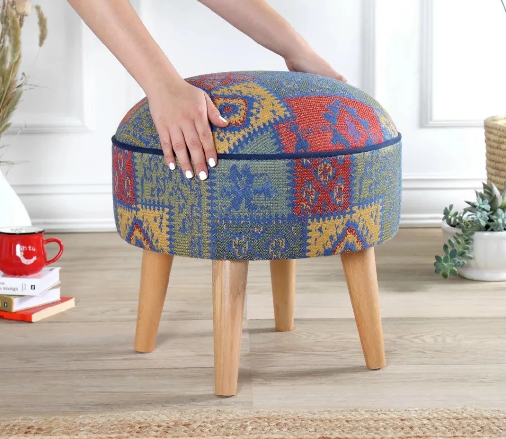 Puf Atelier del Sofa, ngjyrë kaltër, Kozan - 2