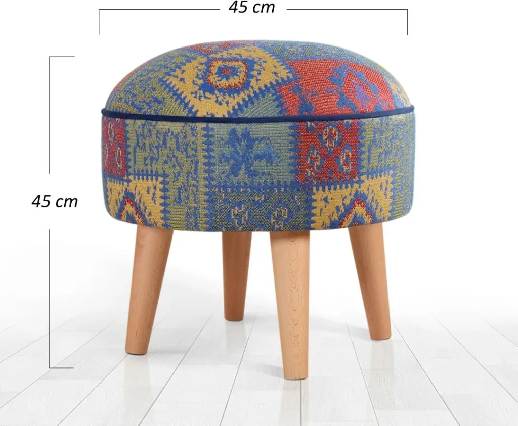 Puf Atelier del Sofa, ngjyrë kaltër, Kozan - 5