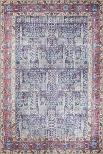 Qilim (210 x 310) Conceptum Hypnose, Blues Chenille AL 341