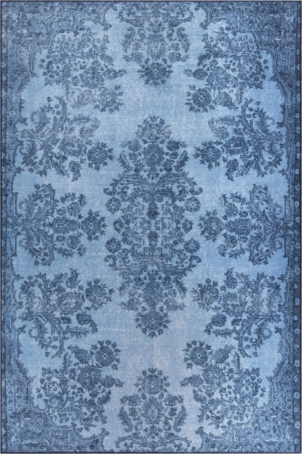 Qilim (210 x 310) Conceptum Hypnose, Folk Chenille, blu, BA 04 - 3