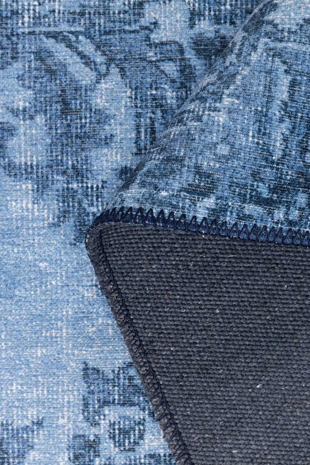 Qilim (210 x 310) Conceptum Hypnose, Folk Chenille, blu, BA 04 - 4