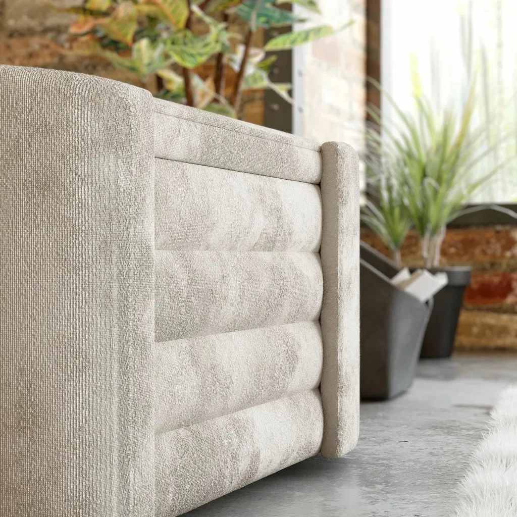 Bankë Atelier del Sofa, ngjyrë krem, Rosa Boxed - 7