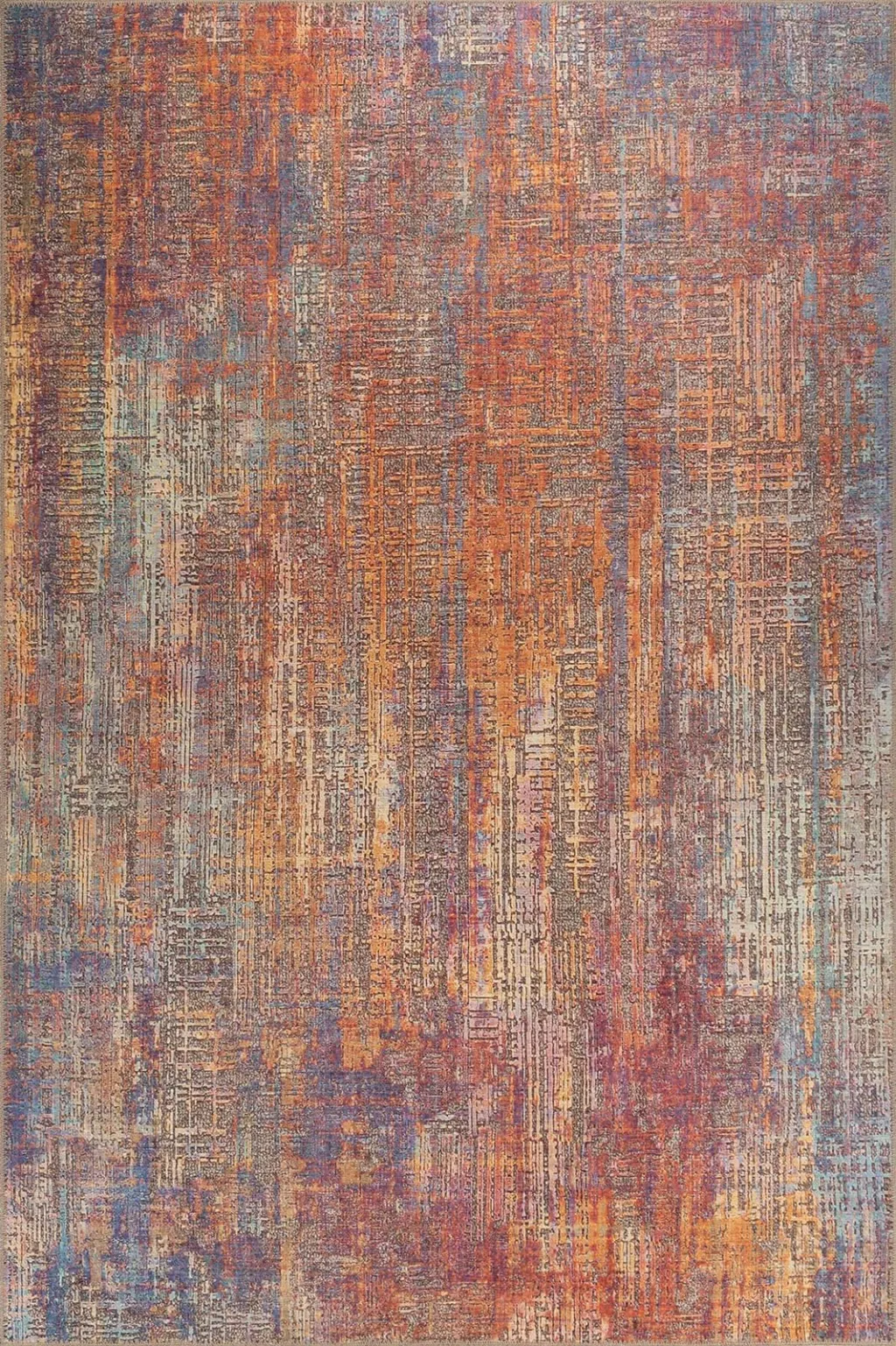 Qilim Conceptum Hypnose, Folk Chenille, shumëngjyrësh, 210x310cm BA 30 - 3