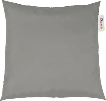 Jastëk pouf Atelier del Sofa, 40x40, ngjyrë fume