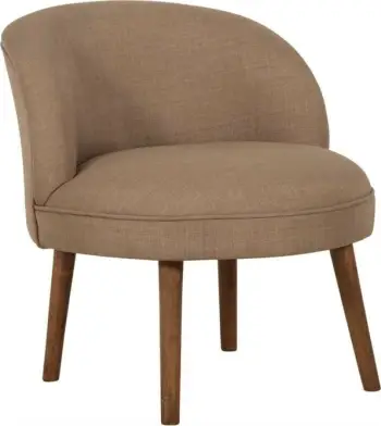 Karrige Wing Atelier del Sofa, Kana, ngjyrë kafe