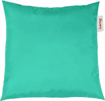 Jastëk Atelier del Sofa, pouf jastëk, 40x40, ngjyrë tyrkiz