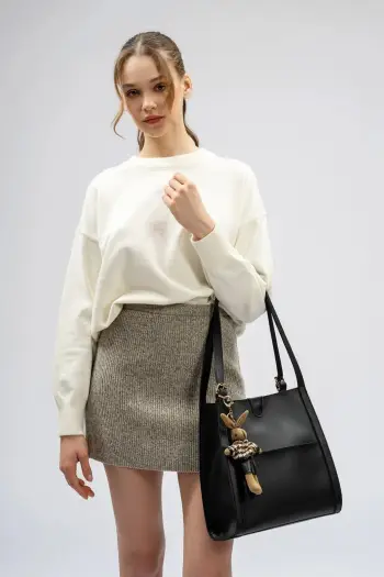 Torba Tote Lucky Bees, 352, e zezë